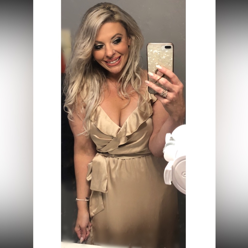 Champagne dress